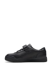 Clarks Black Wide Fit (G) Leather Urban Bright Shoes - Image 2 of 7