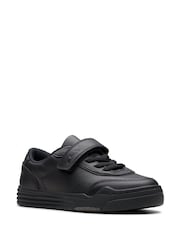Clarks Black Wide Fit (G) Leather Urban Bright Shoes - Image 3 of 7