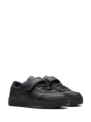 Clarks Black Wide Fit (G) Leather Urban Bright Shoes - Image 4 of 7