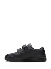 Clarks Black Standard Fit (F) Leather Urban Solo Shoes - Image 2 of 7