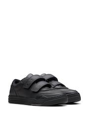 Clarks Black Standard Fit (F) Leather Urban Solo Shoes - Image 3 of 7