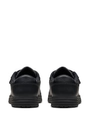 Clarks Black Standard Fit (F) Leather Urban Solo Shoes - Image 6 of 7