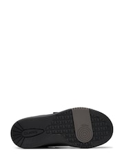 Clarks Black Standard Fit (F) Leather Urban Solo Shoes - Image 7 of 7