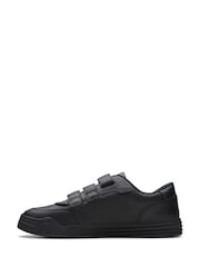 Clarks Black Leather Urban Sky Shoes - Image 2 of 7