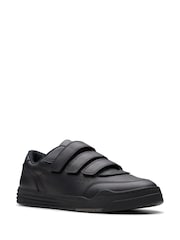 Clarks Black Leather Urban Sky Shoes - Image 3 of 7