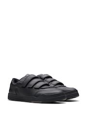 Clarks Black Leather Urban Sky Shoes - Image 4 of 7