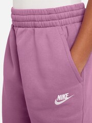 Nike Flamingo Pink Club Fleece Oversized Joggers - Image 3 of 3