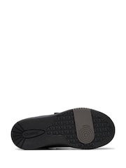 Clarks Black Wide Fit (G) Leather Urban Solo Shoes - Image 7 of 7