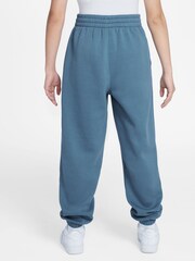 Nike Aegean Blue Club Fleece Oversized Joggers - Image 2 of 3