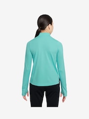 Zelený mráz - Nike Dri-FIT Long Sleeve Half Zip Top - Obrázok 2 z 3