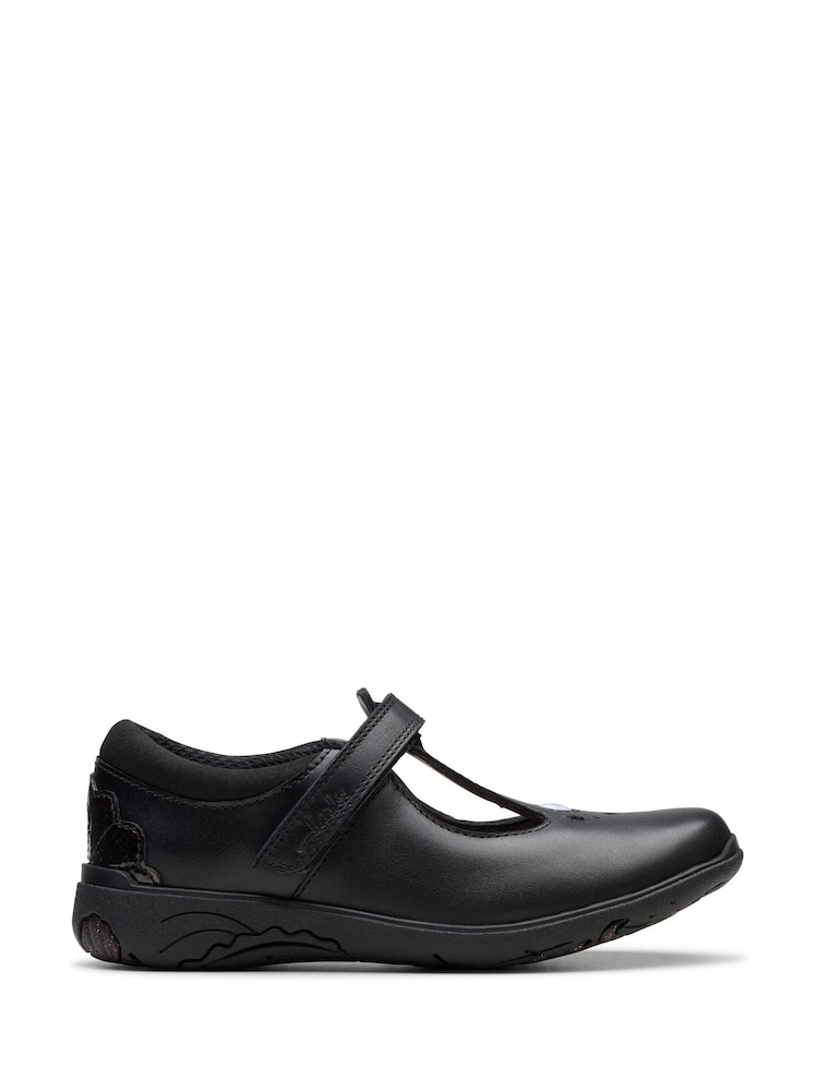 Clarks Leather Relda Gem Shoes - Imagen 1 de 7