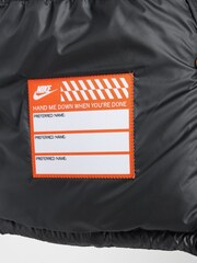 Nike Black Synthetic Fill EasyOn Therma-FIT  Loose Hooded Gilet - Image 6 of 9
