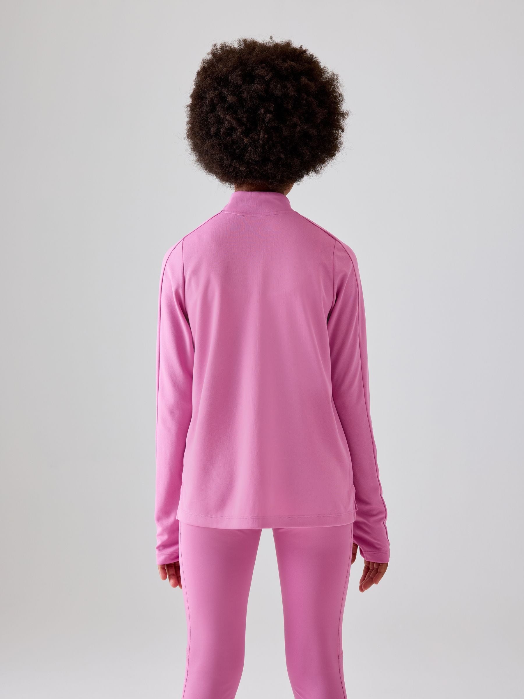 Buy Nike Flamingo Pink Dri-FIT Long Sleeve Half Zip Top from Next