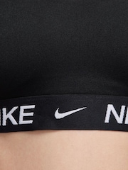 Schwarz - Nike Indy Wattierter Sport-BH mit leichtem Halt - Bild 10 von 13