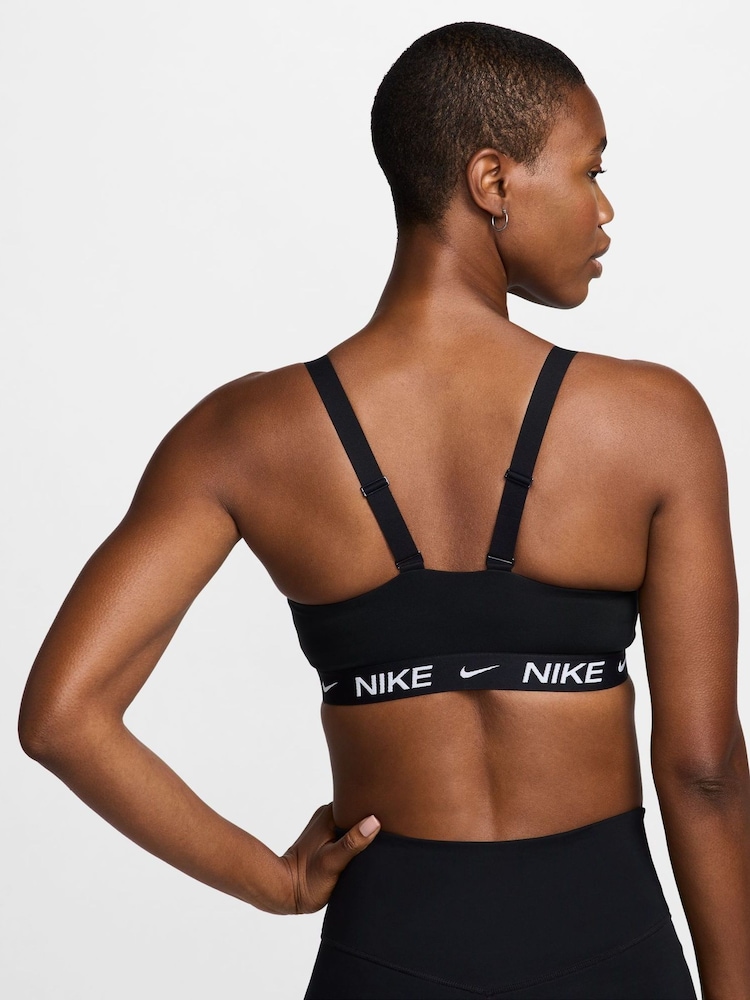 Nike Black Medium Indy Support Padded Sports Bra - Image 2 of 8