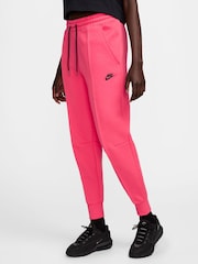 Розовый - Флисовые спортивные брюки с классической талией Nike Tech - Image 1 of 9