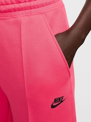 Розовый - Флисовые спортивные брюки с классической талией Nike Tech - Image 5 of 9