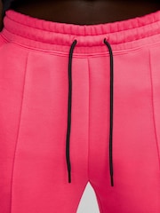 Розовый - Флисовые спортивные брюки с классической талией Nike Tech - Image 7 of 9