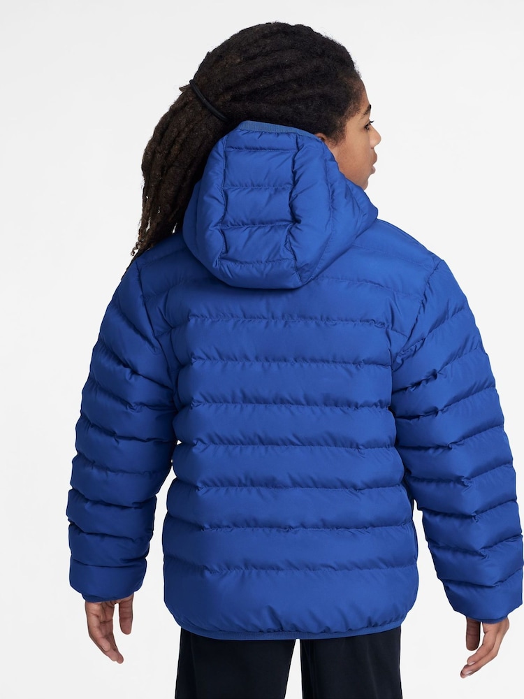 Königsblau - Nike Kapuzenjacke mit Synthetik-Füllung - Bild 2 von 7 Königsblau - Nike Kapuzenjacke mit Synthetik-Füllung - Bild 2 von 7