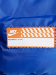 Niebieski - Kurtka z kapturem i syntetycznym wypełnieniem Nike - Image 7 of 7