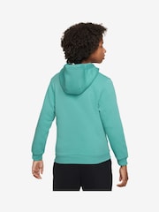 Nike Green Frost Club Fleece Overhead Hoodie - Image 2 of 3