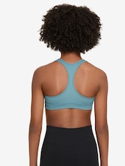 Nike Turquoise Dri-FIT Swoosh Support Bra - Image 2 of 3