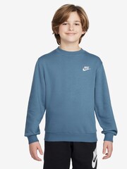 Nike Aegean Blue Club Fleece Sweatshirt - Image 1 of 5