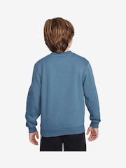 Nike Aegean Blue Club Fleece Sweatshirt - Image 2 of 5