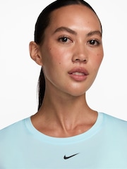 Nike Light Blue One Classic Dri-FIT Short Sleeve Top - Image 3 of 3