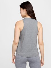 Nike Grey One Classic Dri-FIT Tank Top - Image 2 of 6