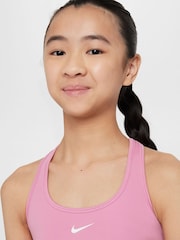Nike Pink Dri-FIT Swoosh Support Bra - Image 3 of 6