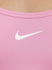 Nike Pink Dri-FIT Swoosh Support Bra - Image 4 of 6