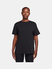 Nike Black Dri-Fit One Relaxed Short Sleeve Top - Image 1 of 10