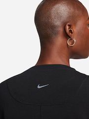 Nike Black Dri-Fit One Relaxed Short Sleeve Top - Image 6 of 10