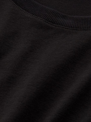 Nike Black Dri-Fit One Relaxed Short Sleeve Top - Image 9 of 10