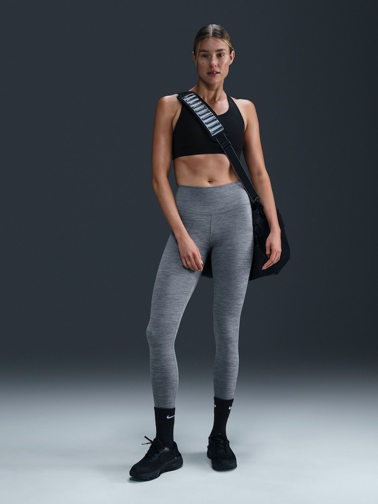 Nike Black One High Waisted Full Length Leggings - Image 1 of 6