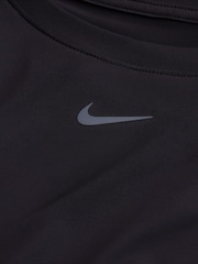 Nike Black Dri-FIT One Classic Long-Sleeve Fitness Top - Image 6 of 6