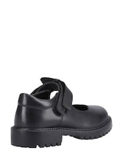 Hush Puppies Black Astrid Bow Senior School Shoes - Image 2 of 4