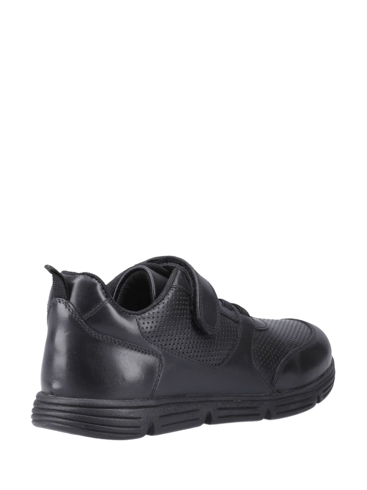 Hush Puppies Black Alfie Bungee Junior School Shoes - Image 2 of 4 Hush Puppies Black Alfie Bungee Junior School Shoes - Image 2 of 4