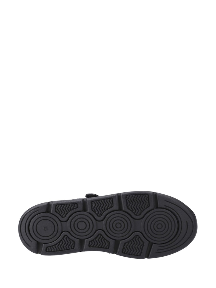 Hush Puppies Black Alfie Bungee Junior School Shoes - Image 4 of 4 Hush Puppies Black Alfie Bungee Junior School Shoes - Image 4 of 4