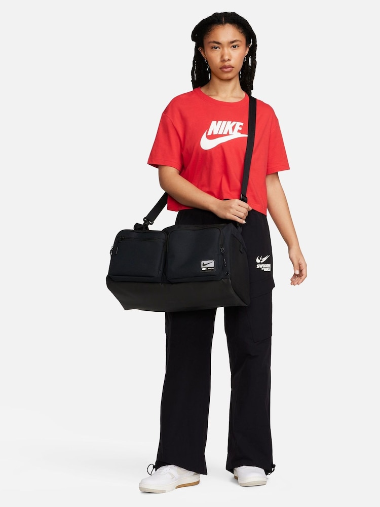 Nike Black Utility Power 2.0 Duffel Bag 31 Litre - Image 9 of 9