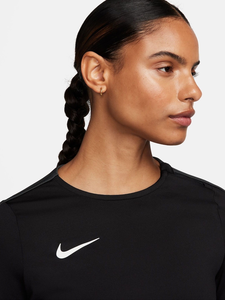 Nike Black Strike Dri-FIT Crew-Neck Football Top - Image 3 of 6