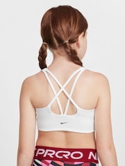 Nike Off White Dri-FIT Alate All U Sports Bra - Image 2 of 5