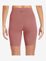 Nike Red One Dri-FIT High-Waisted 8" Cycling Shorts - Image 2 of 4