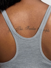 Nike Grey One Classic Dri-FIT Strappy Tank Top - Image 5 of 7