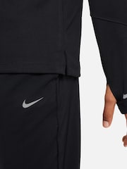 Nike Black Multi Dri-FIT UV Long Sleeve 1/2-Zip Top - Image 3 of 6