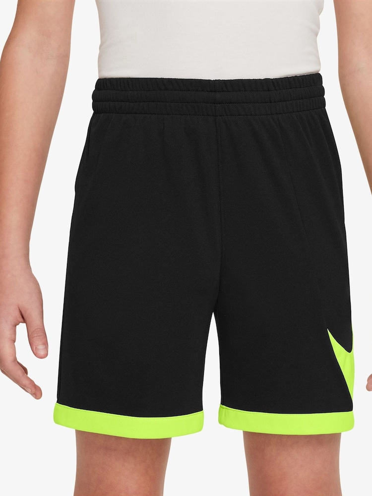 Nike Black/Lime Swoosh Multi+ Dri-FIT Shorts - Image 1 of 4