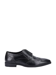 Hush Puppies Black Elliot Brogue Shoes - Image 1 of 4