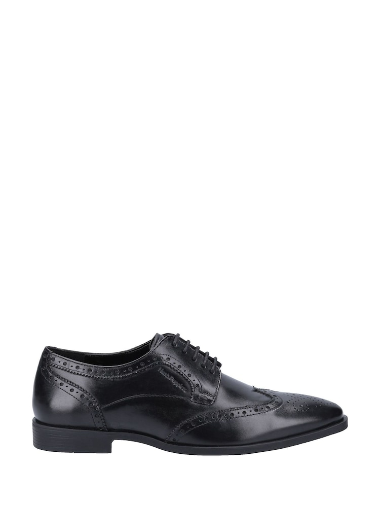 Hush Puppies Black Elliot Brogue Shoes - Image 1 of 4 Hush Puppies Black Elliot Brogue Shoes - Image 1 of 4