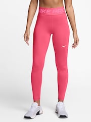 Nike Bright Pink Pro Sculpt Dri-FIT High-Waisted Leggings - Image 1 of 5